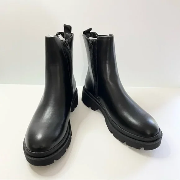 Womens C Paravano Chelsea Combat Boots EU Size 40 Black - Picture 2 of 13